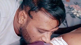 Big Boobs Desi Wife Desperate for the Sex and Seduced by Her Gym Trainer in the Home