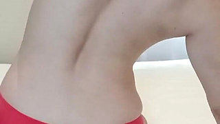 Doing Yoga While Showing the Butt Crack