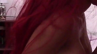 MILF with Perfect Tits Gives a Blowjob with a Huge Cumshot in Her Throat