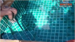 Lonely Housewife Couldnt Resist The Temptation Of Being Fucked By A Swimming Pool Cleaner With Vallery Ray