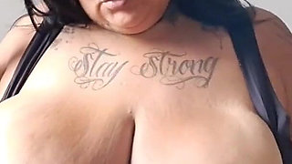 Tattooed BBW Smoke Session - Charm, Confidence and Sensual POV