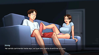 Every moment she can she wants to fuck and fuck A LOT - summertime saga