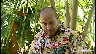 Melanie Gives a Fat Dick a Blowjob before It Slides into Her Snatch - Private Porn Sex Videos