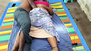 Indian family Sex stepmom with stepson Part 1