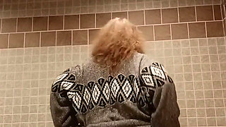 Shh dont tell I was  being naughty in the rest room of a diner that