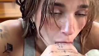 Ari Kytsya POINT OF VIEW Oral Titfuck Facial cumshot Movie Leaked