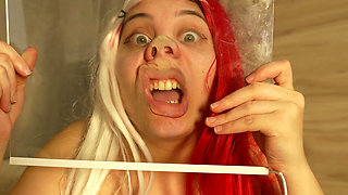 Pig Nose Challenge - Glass POV Fun