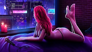 Your Prude GF Gets a Lesson in Fucking from Her Slutty Goth
