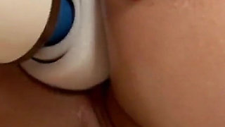 Viktoria is surprised as she masturbates and gets fucked in the anus even with toys