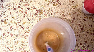 Preparing Food & Tooth Brush for My Pathetic Piggy