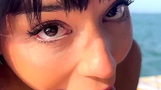 Hannah Jo Gives A Sloppy Blowjob On The Boat Onlyfans Video