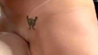 PAWG Wife & Fuck Machine - Huge BBC Dildo and Cumshot to Chest