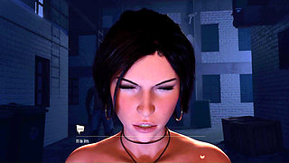 Slutty Lara Deepthroated by 2 Thugs