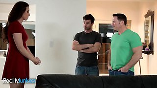 Realityjunkies - brunette wifey begs her spouse to add a fresh person into their boring xxx life