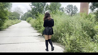 A Stroll Through an Abandoned Part of a Small Town