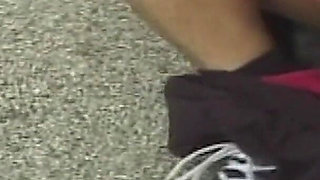 Blonde Babe Sucks Cock in Bathroom and Car