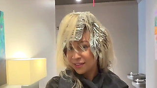 Peeing Mid Hair Appointment