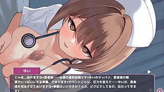 Hentai Game - Naughty Nurse Gets Her Tits Out for a Paizuri - Sakusei Shinsatsu