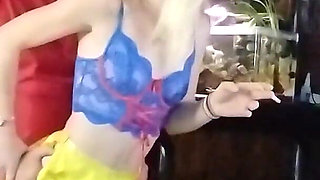 Boring Old Man and Horny Blonde