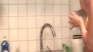 Hot Brunette Babes in the Kitchen: Passionate Licking and Fingering to Orgasm