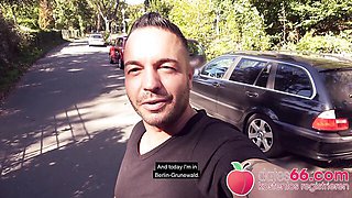 POV Pickups featuring Lily Ray and Berlin's no bra public sex