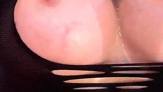 Cris Bathory Smears Herself with Oil and Masturbates Until She Cums