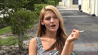 Sneaking a Cigarette HD Wmv