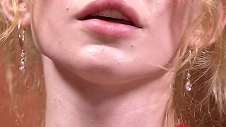 Skinny Teen's First BDSM Session! Hard Fast Fuck