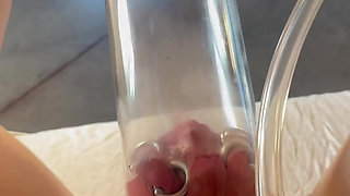 Pierced Pump Pussy! Daily Rountine Scene 1
