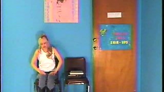 Amateur Blonde Dons Lingerie And Fucks