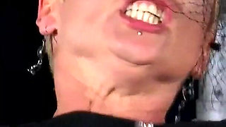 Hot fuck with hot blonde milf at the parking area