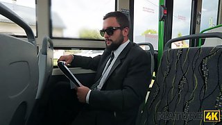 Mature4k. hot and leaking porno in the bus