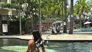 Boobs Flashing Outdoor, Ahegao, Spit, Getting Wet