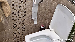 Slave Tongue Is My Toilet Paper, Human Toilet Slave Lick My Dirty Pussy and Ass After Toilet Scm