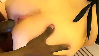 Wife Turns Into a BBC-fucked Slut While Husband Watches Everything
