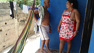 My neighbor waits for her husband to leave so she can seduce me. With her big, big ass