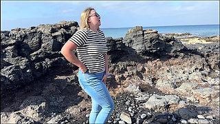 Another Beach Accident - Wet Jeans by the Shoreline