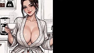 Hentai StepmomArts Big-Titted Big-Ass Form Discarded in Solo JOI - Dripping P