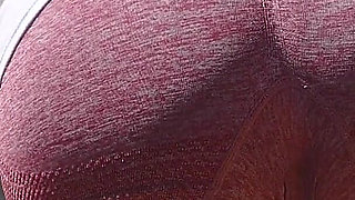 POV Handjob Cumshot After Finger Fucking & Exercise Outdoors