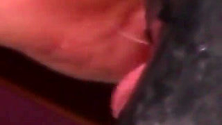 A very close view of a great blowjob action with lot of spits and huge oral creampie