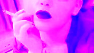 Just looking and feeling sexy while smoking
