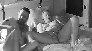 Horny husband filled me up with his hot cum