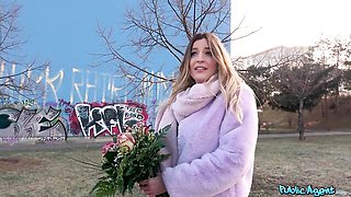 Blowjob video with sensuous Max Dior and Marica Chanelle from Public Agent