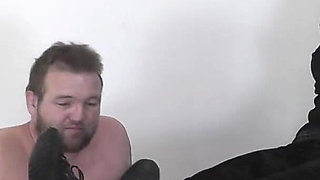 Mistress Dyanna Smokes While Cleaning Shoes