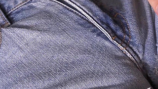 Tight Jean Shorts Camel Toe Teen Pussy Tease