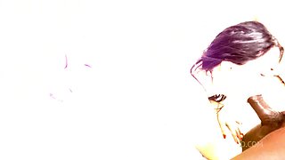 Busty slut Sapphire Lapiedra assfucked by 4 guys with intense