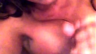 Amateur Bikini Babe in Blue is POV Blowjob Slut