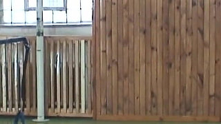 Olds Fuck Dolls - Old gym master Karl Fucker bangs 18-year-old student in the gym