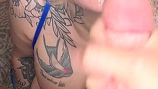 Alexxa Vice Lets Me Blow Load Then Drinks My Piss!