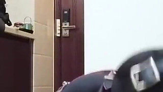 Mz08 - the Puppy Bound in Latex Suit Reaches Climax